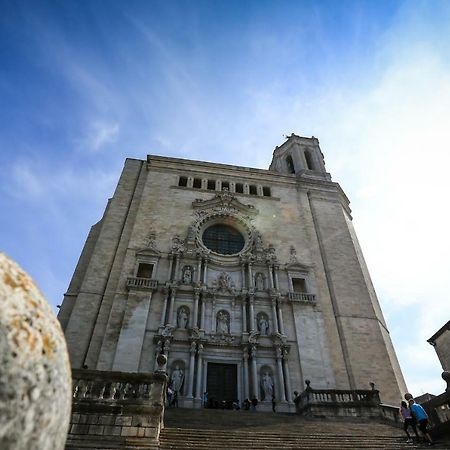 Catedral Boutique Studio Apartment Girona Bagian luar foto