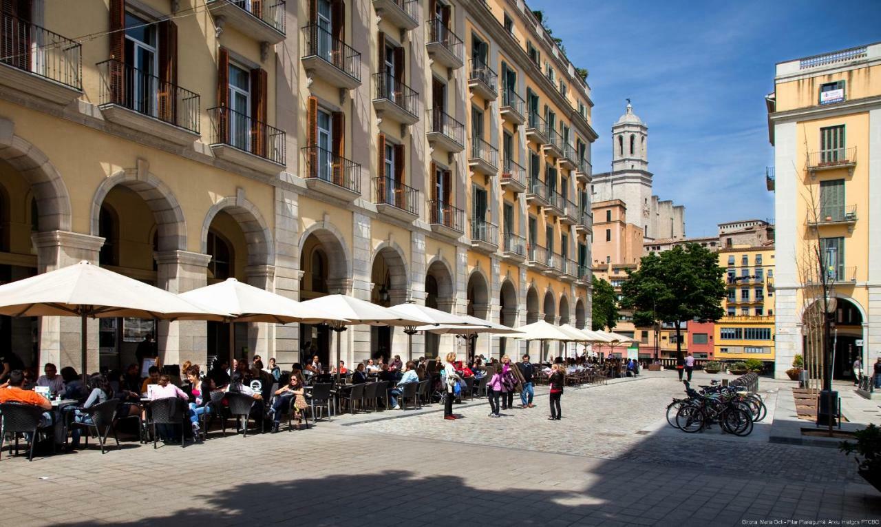 Catedral Boutique Studio Apartment Girona Bagian luar foto